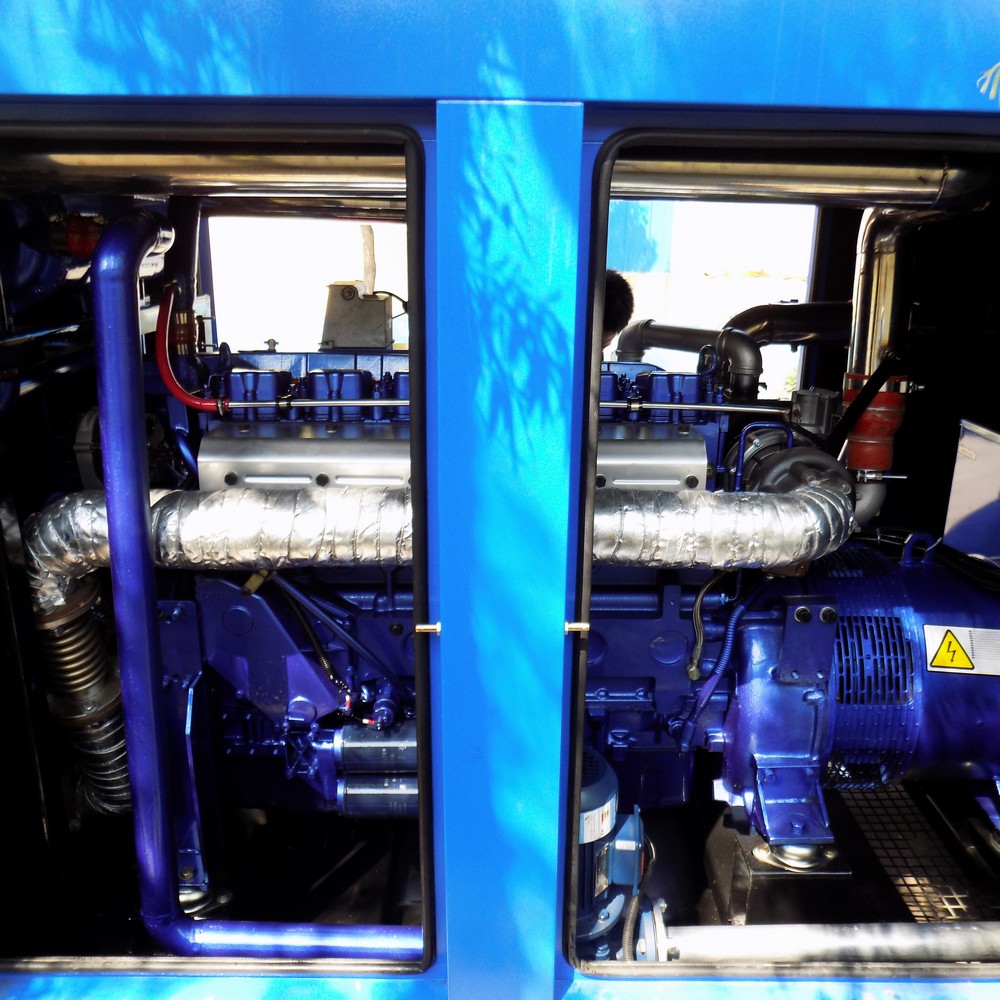 100kW 125kVA 合成气发电机组